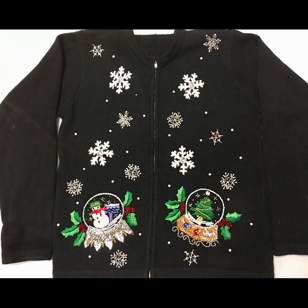 Ugly Christmas Sweater Vintage Size: Small